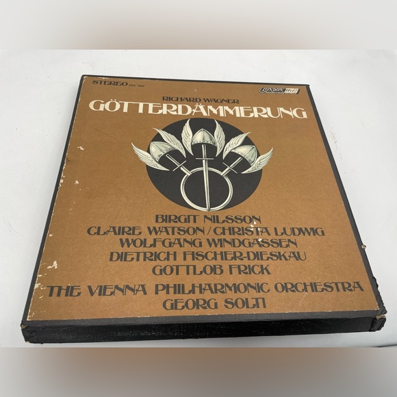 Richard Wagner Siegfried by The Vienna Philharmonic Orchestra Vinyl 5 LP Box Set - Picture 1 of 3